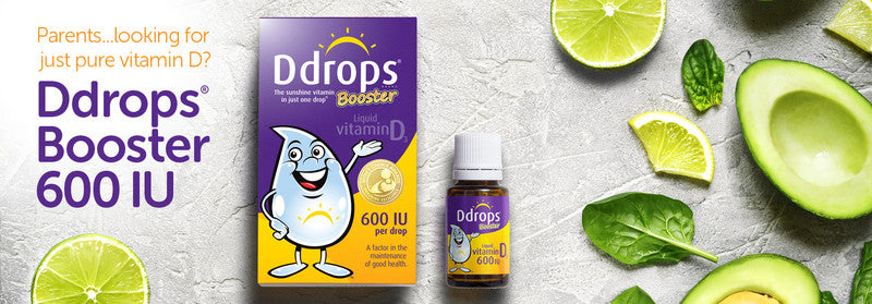 Ddrops® Booster Liquid Vitamin D3 600 IU 2.8ml