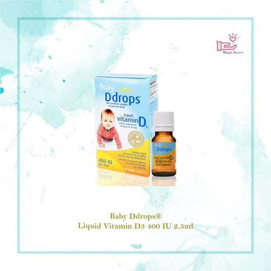 Baby Ddrops® Liquid Vitamin D3 400 IU 2.5ml