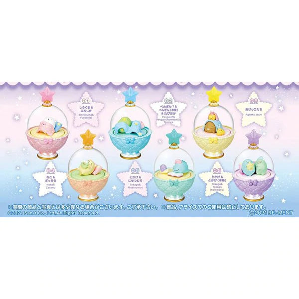 RE-MENT Sumikko Gurashi Dreaming Case (Set of 6)